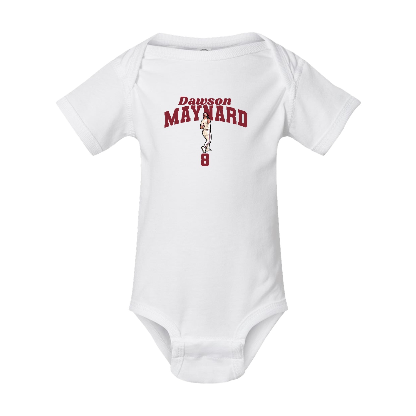 Baby Onesie — Signature Arch in White