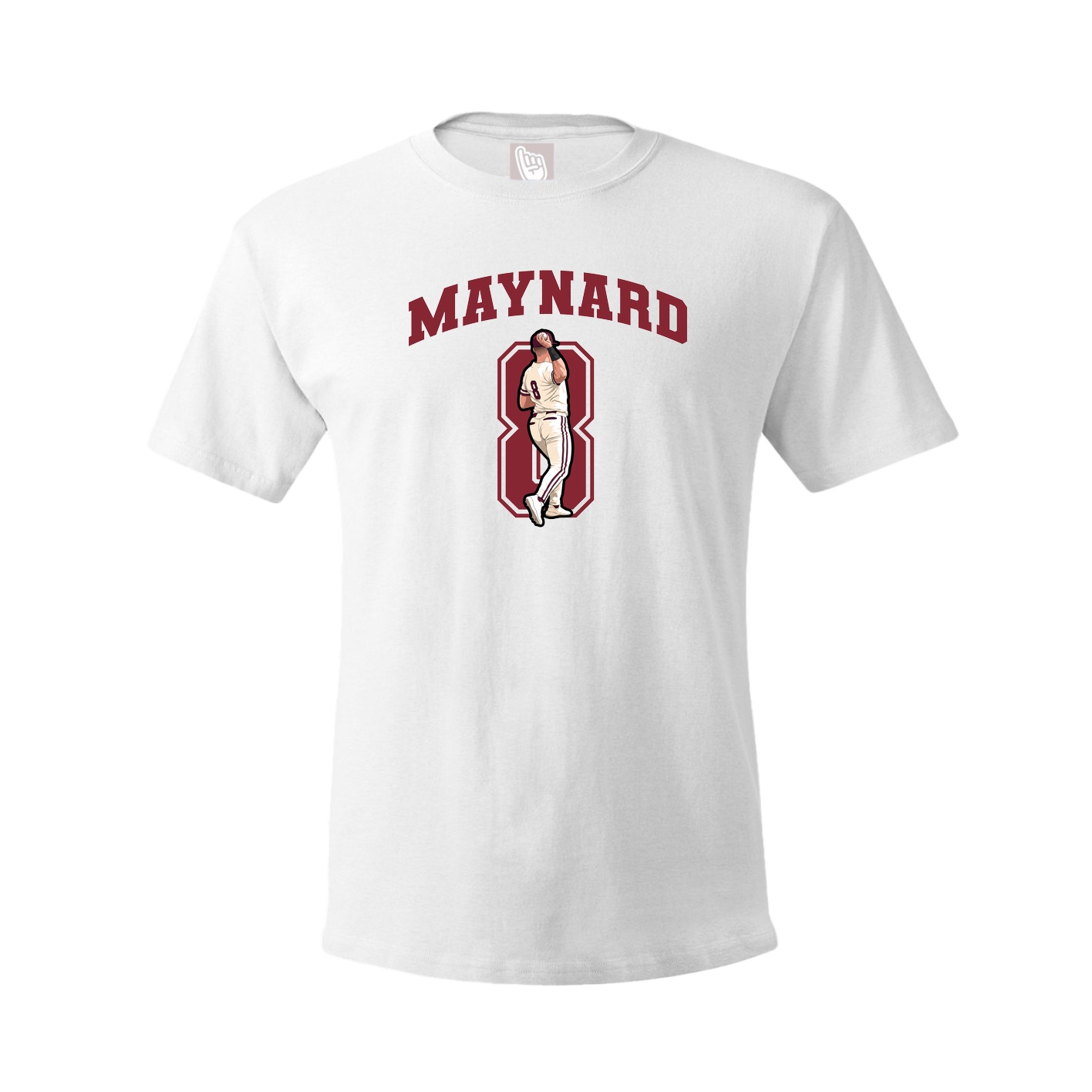 Tee — Number in White