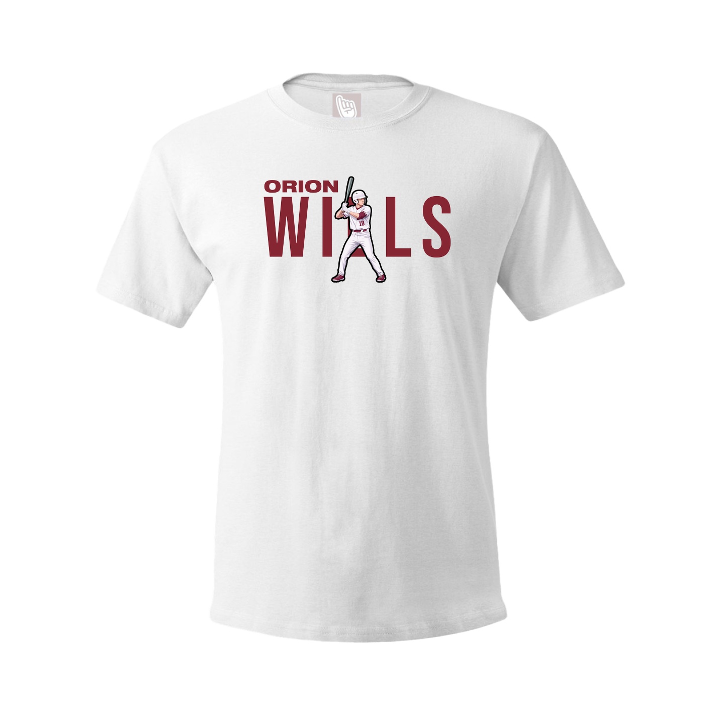 Youth Tee — Player Name in White