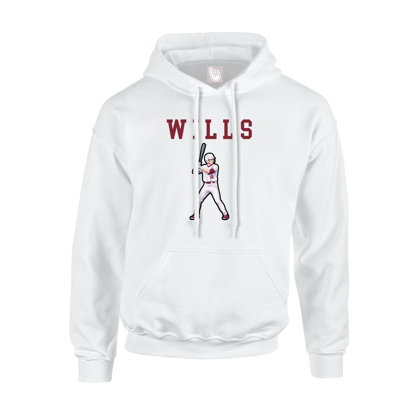 Youth Hoodie — Shirsey in White