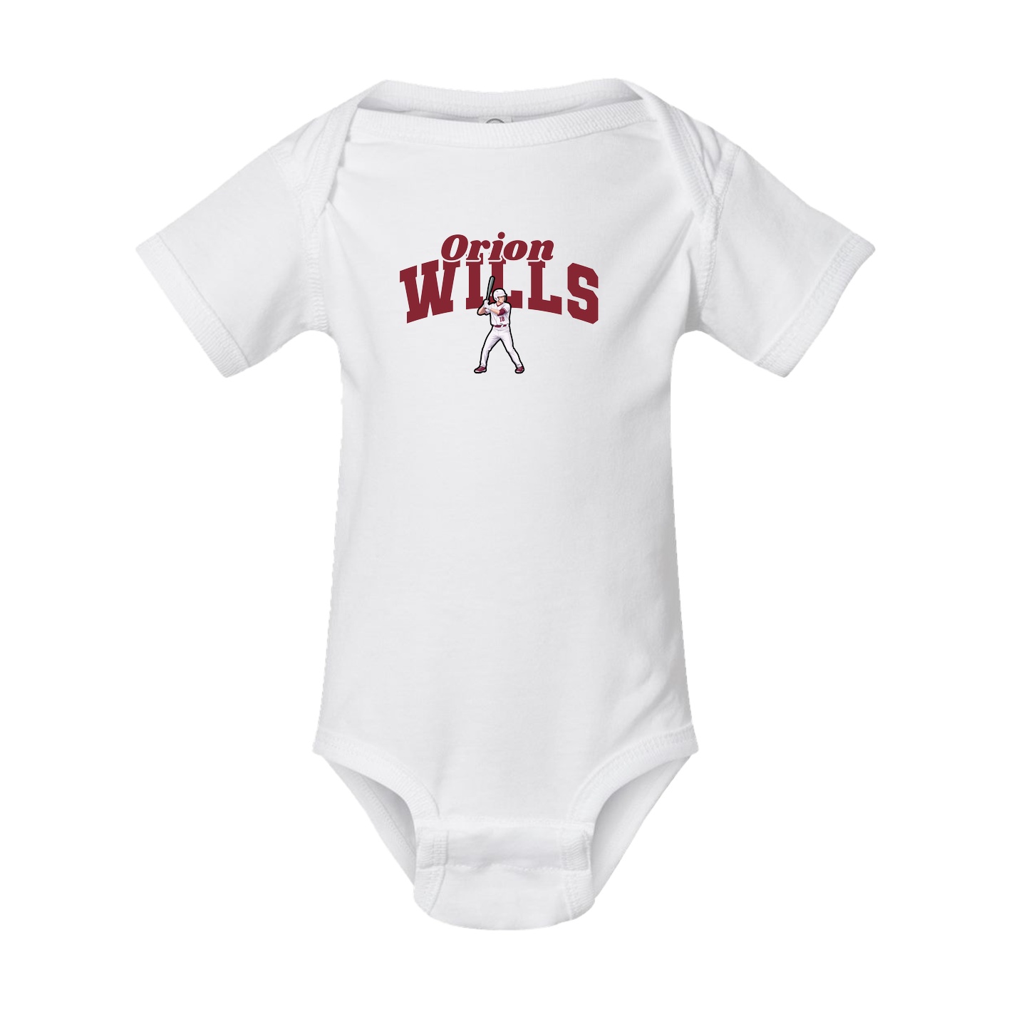 Baby Onesie — Signature Arch in White