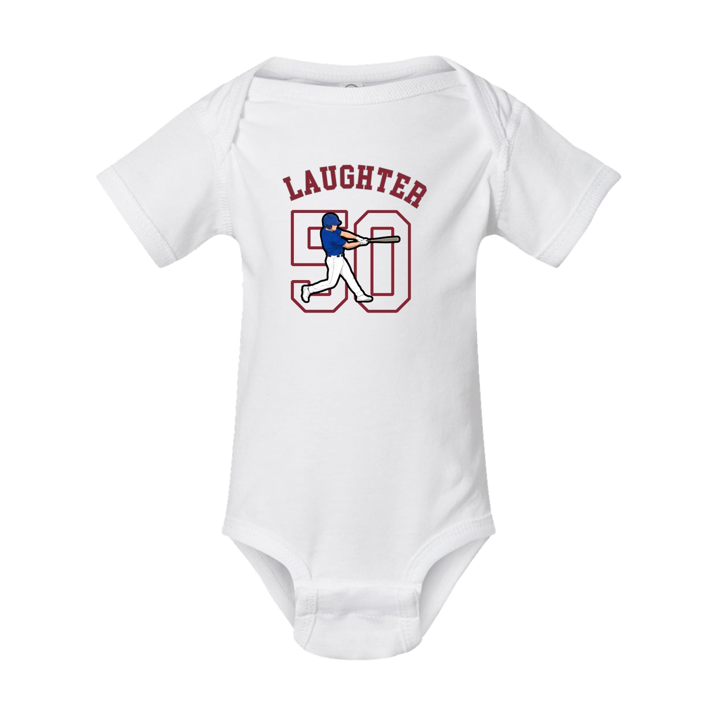 Baby Onesie — Shirsey Arch in White
