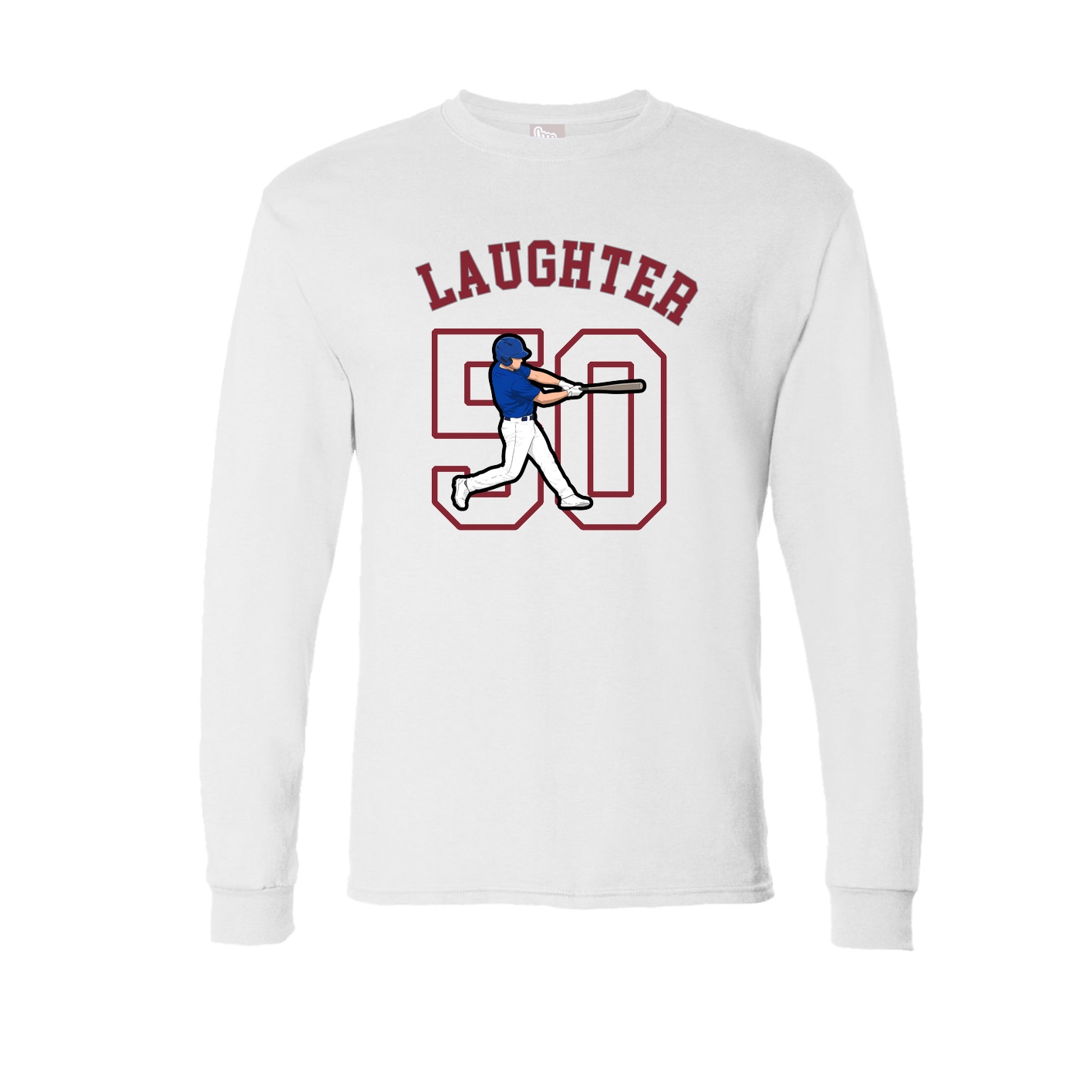 Long Sleeve Tee — Shirsey Arch in White