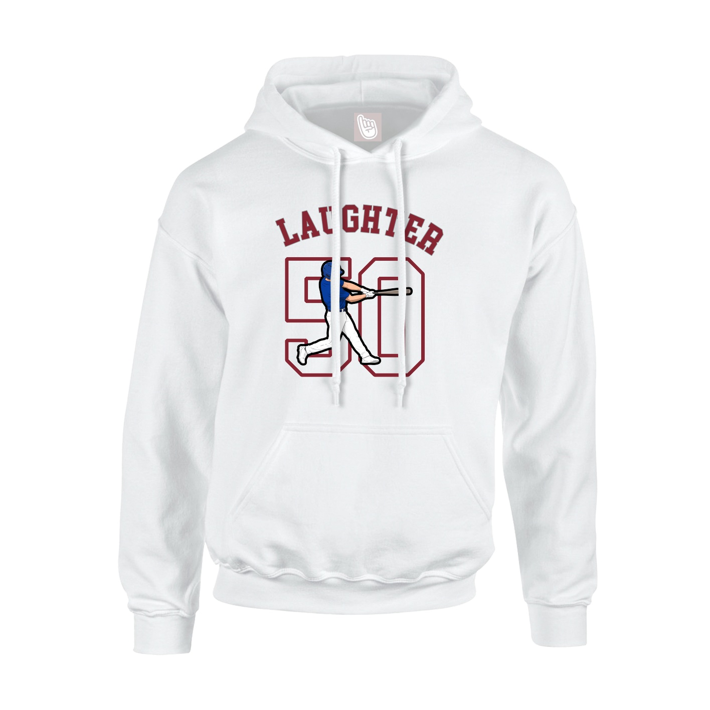 Youth Hoodie — Shirsey Arch in White