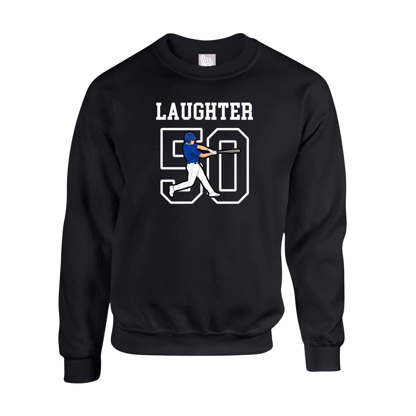 Fleece Crew — Shirsey in Black