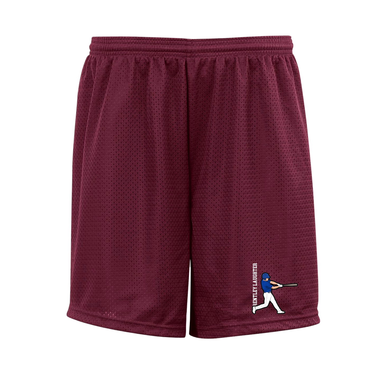 Shorts — Name Vertical in Cardinal