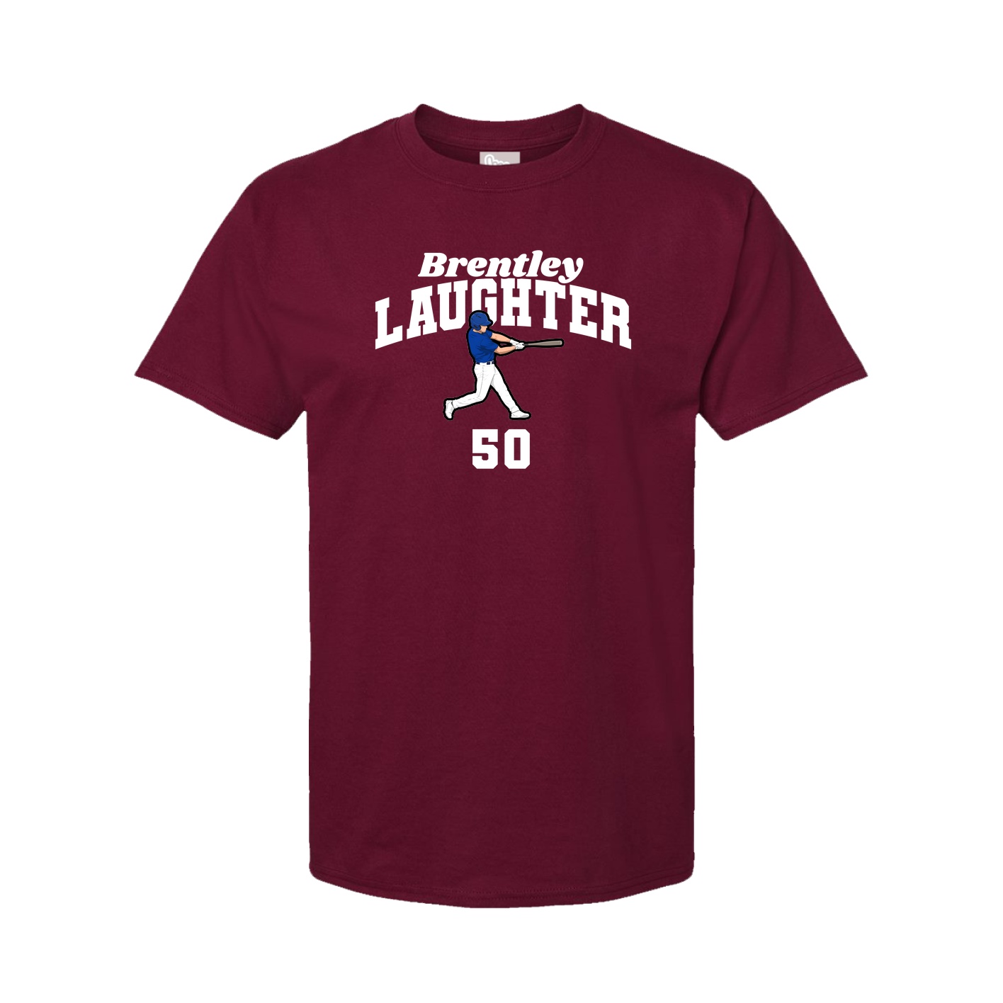 Tee — Signature Arch in Cardinal