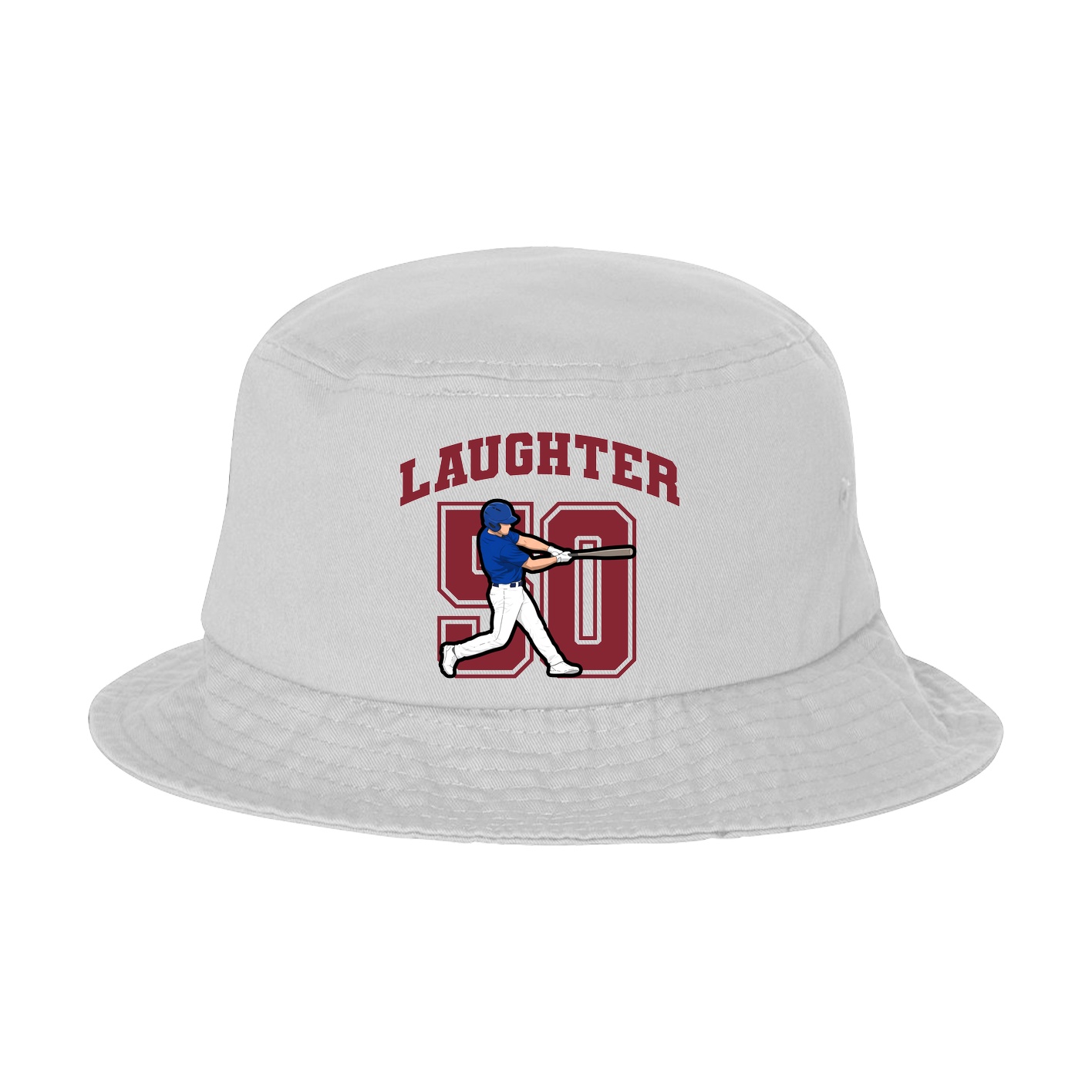 Bucket Cap — Number in White