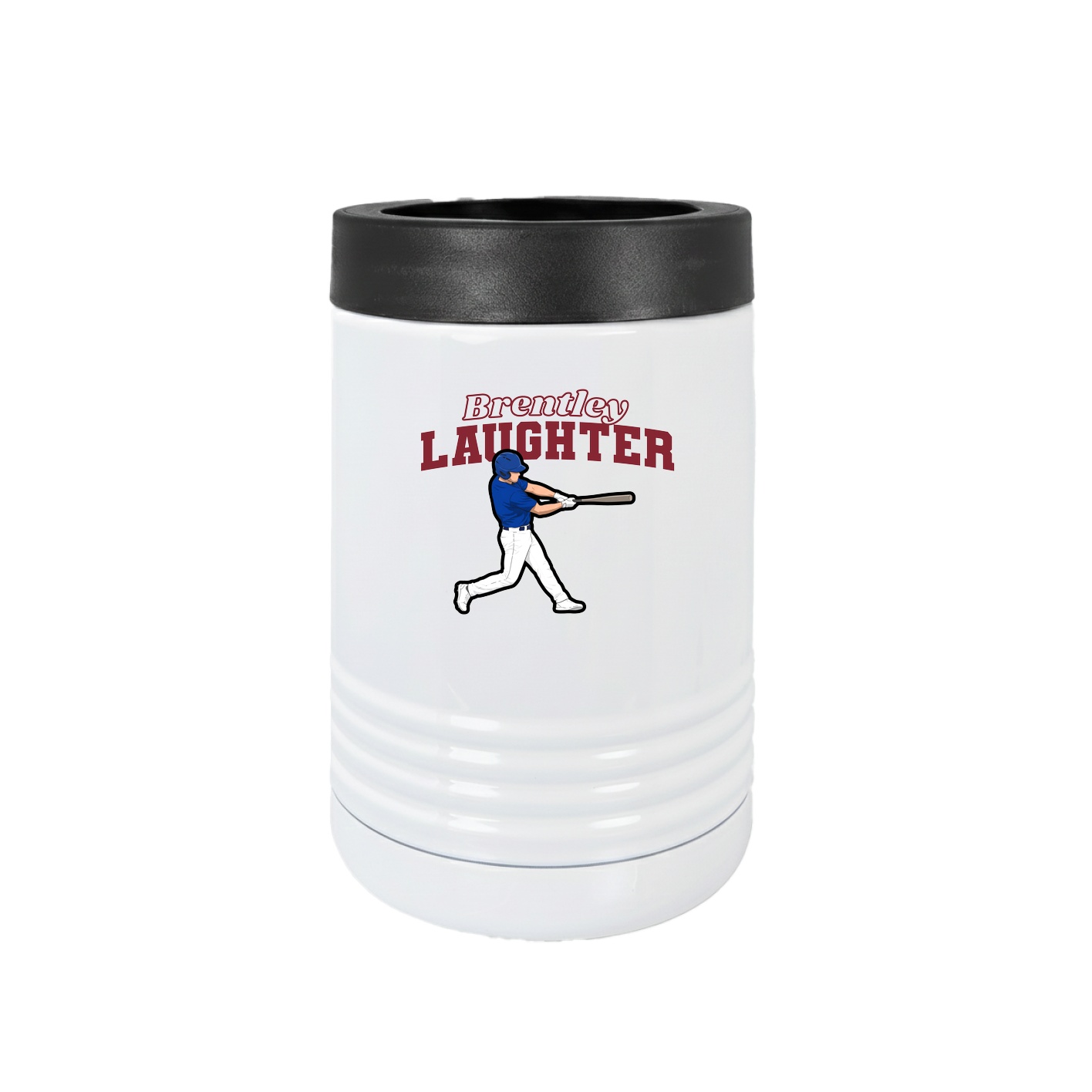Beverage Holder — Name Arch in White