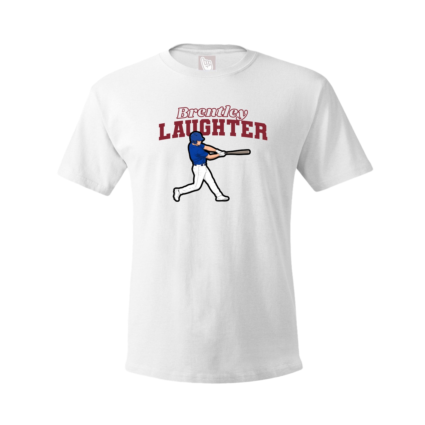 Tee — Name Arch in White