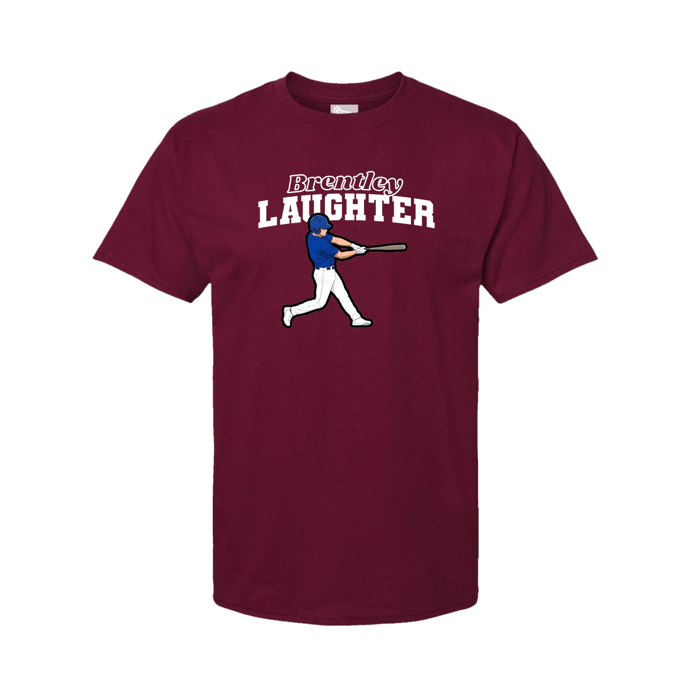 Youth Tee — Name Arch in Cardinal