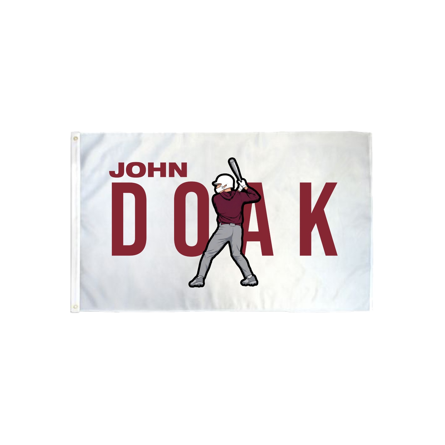 3x5 Flag — Player Name in Classic