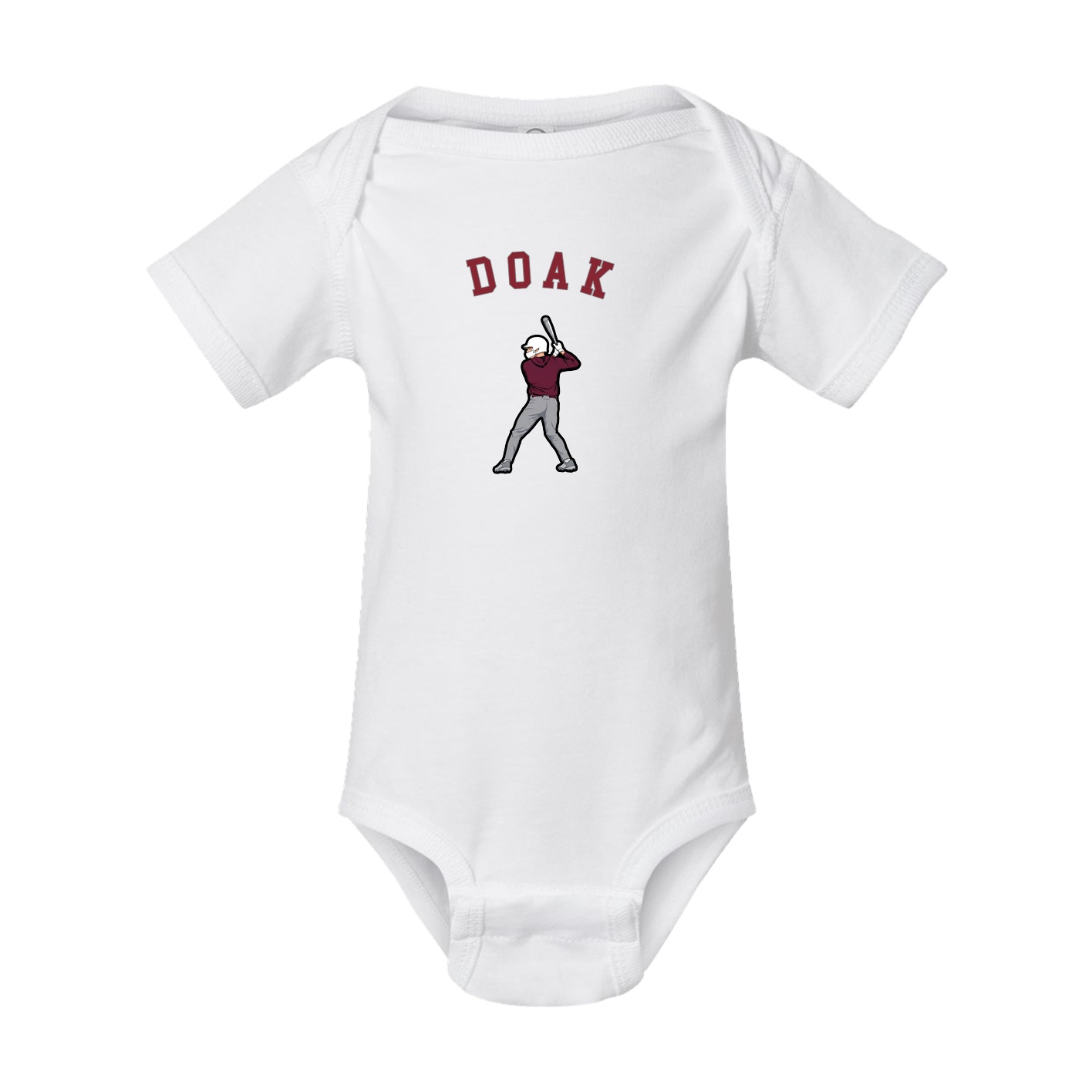 Baby Onesie — Shirsey Arch in White