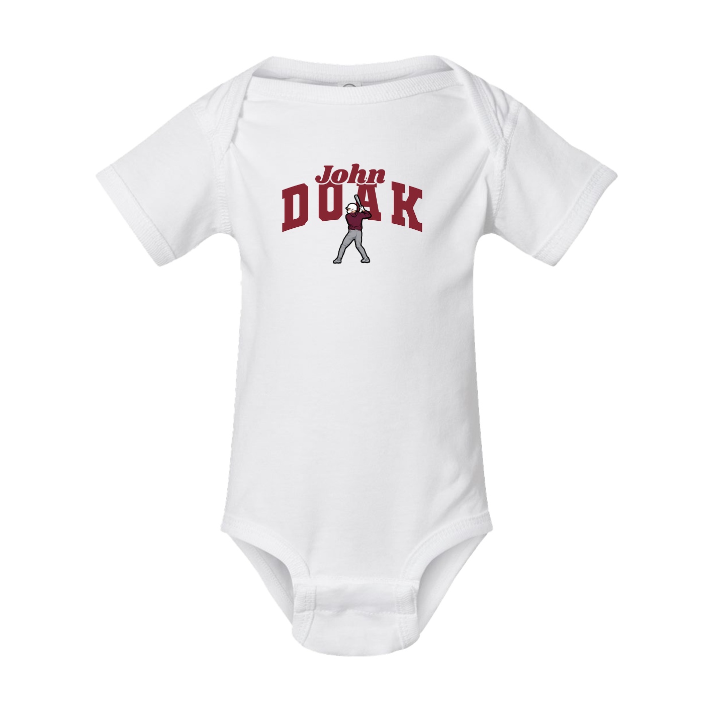 Baby Onesie — Signature Arch in White
