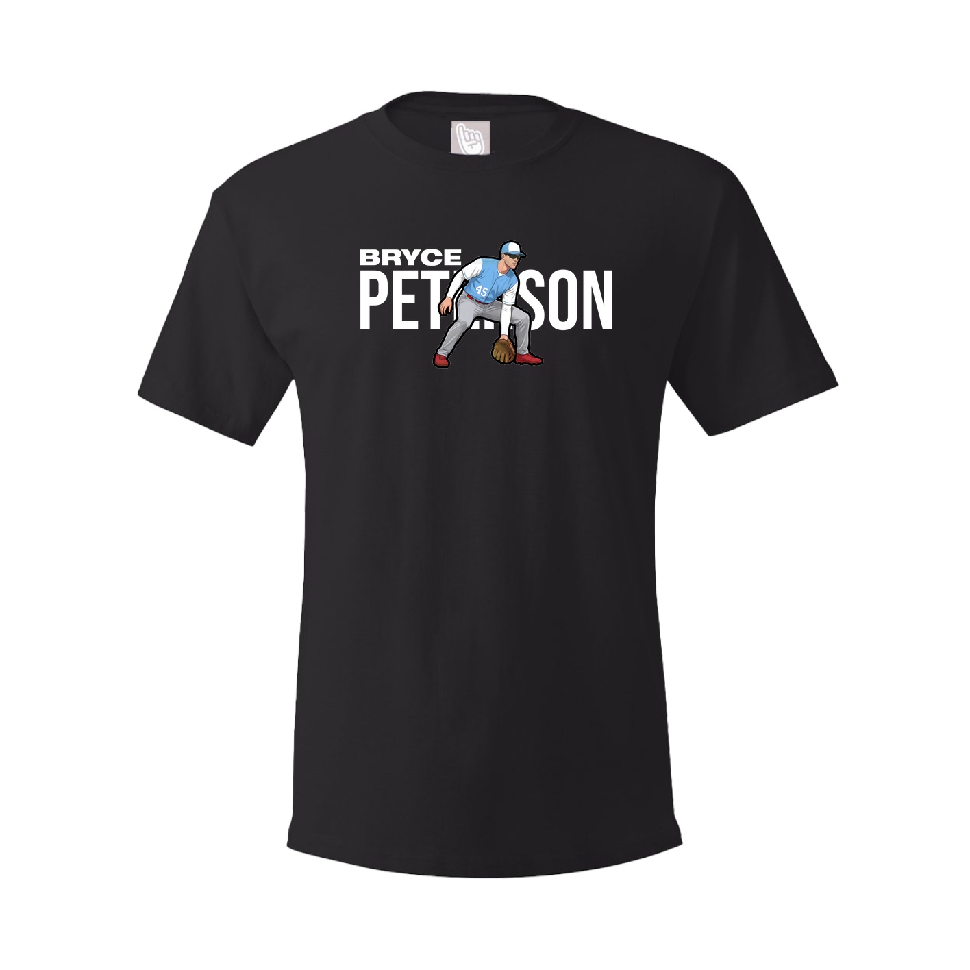 Youth Tee — Player Name in Black