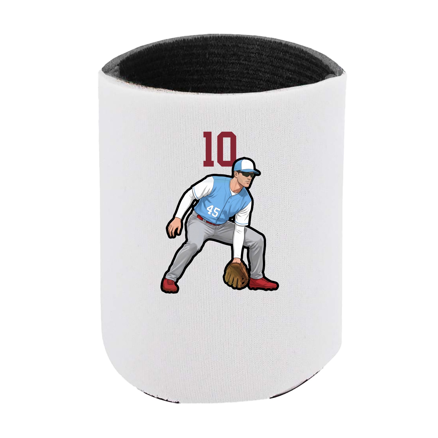 Can Holder — Number Top in White