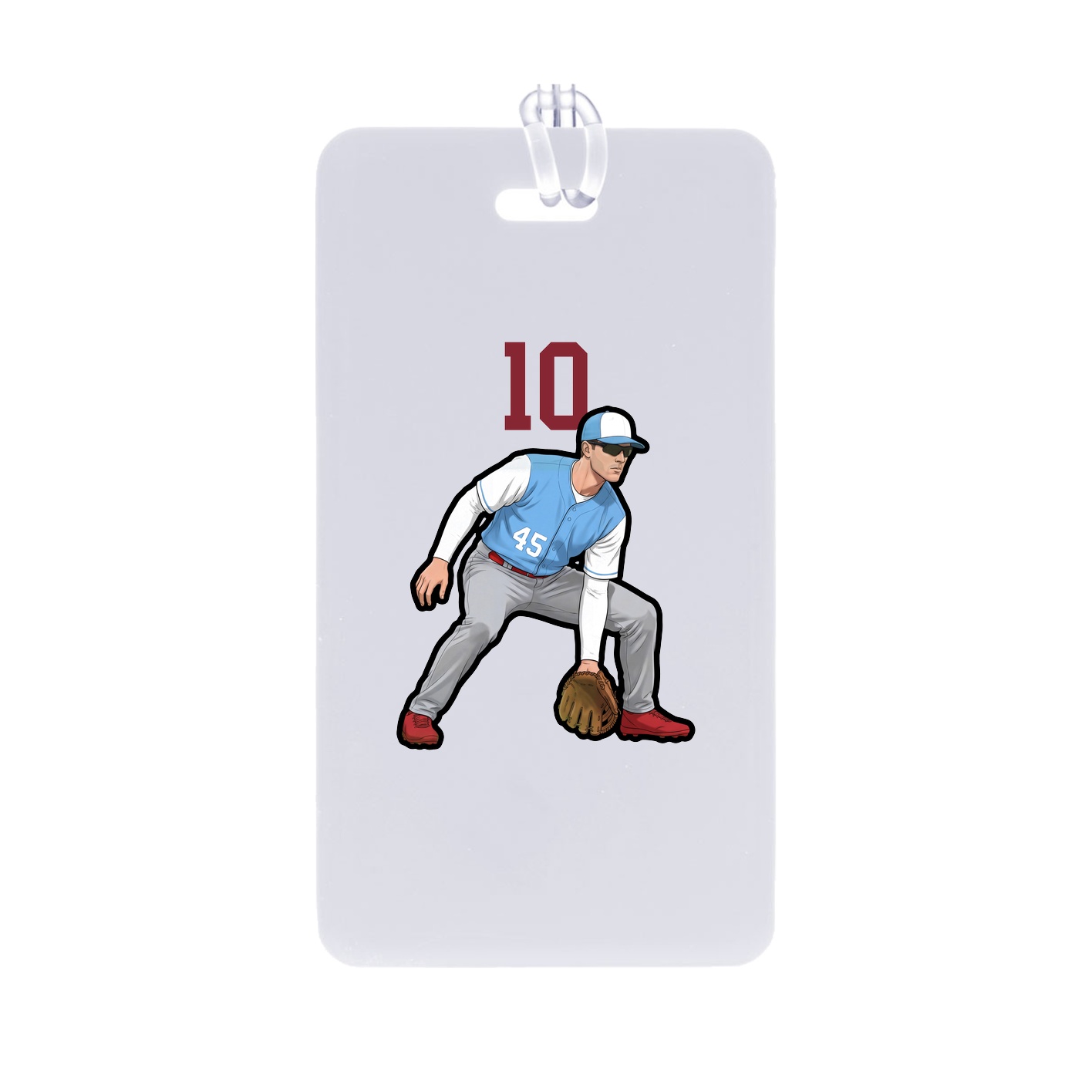Bag Tag — Number Top in Classic