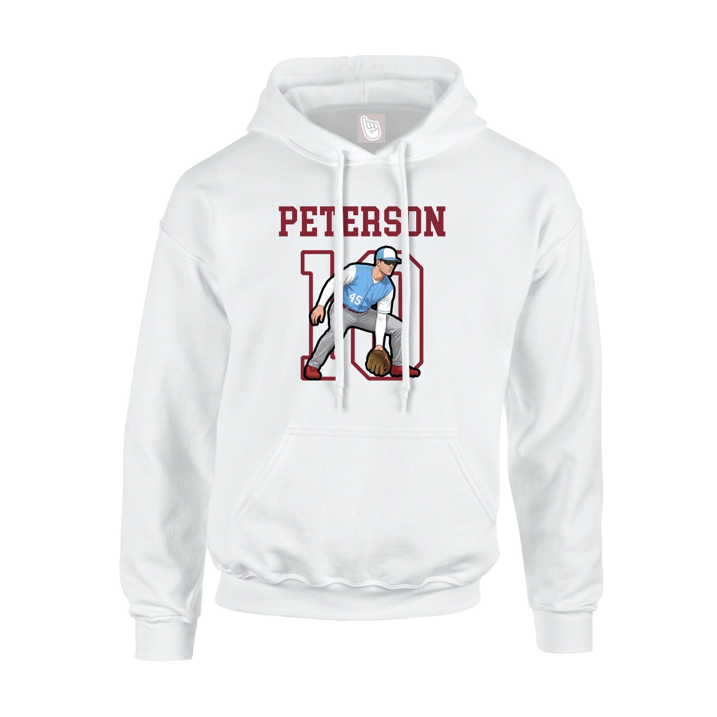 Youth Hoodie — Shirsey in White