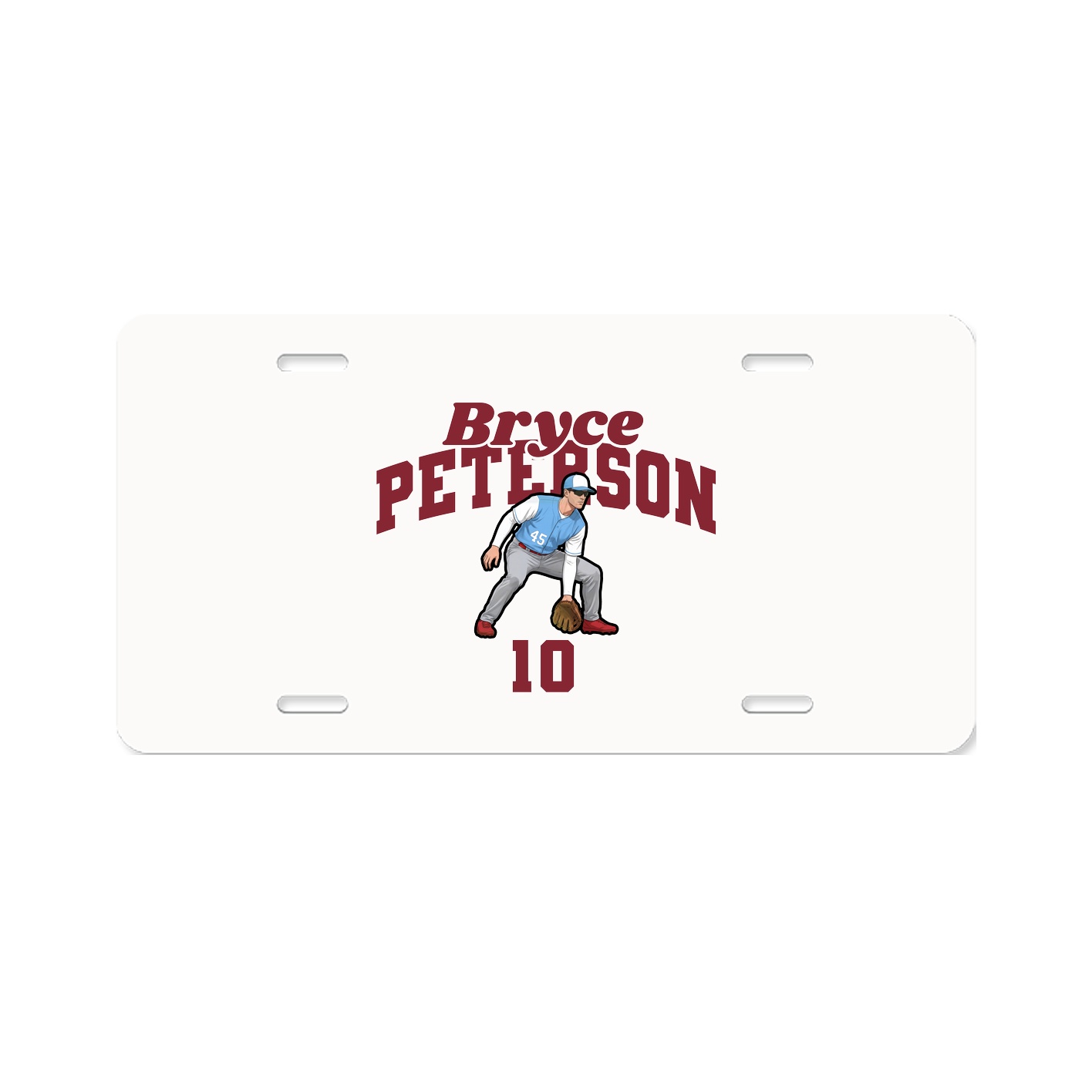 License Plate — Signature Arch in Classic