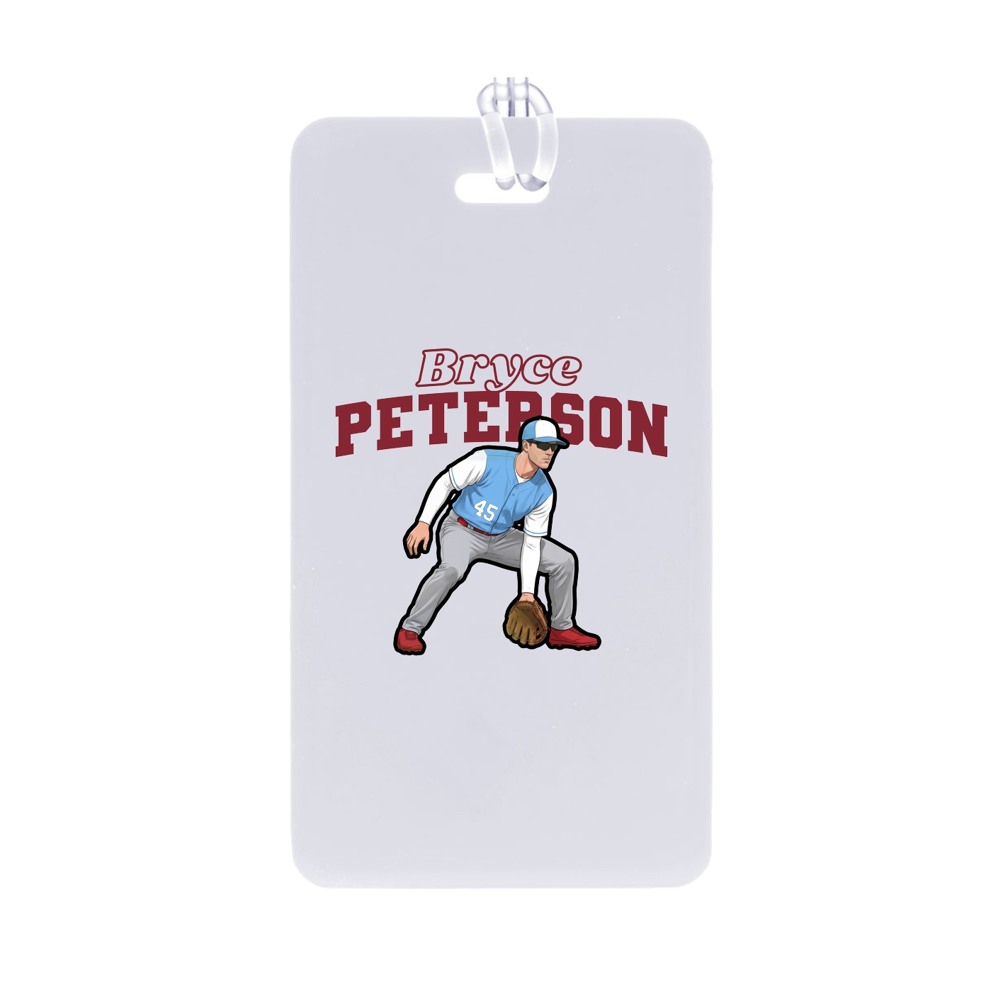 Bag Tag — Name Arch in Classic