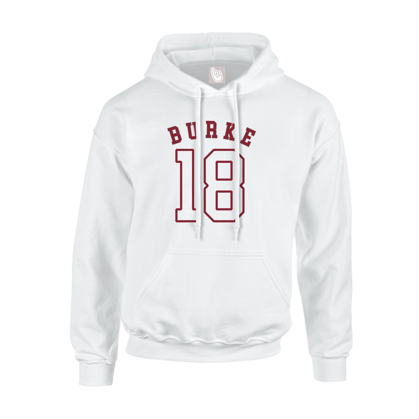Hoodie — Shirsey Arch in White