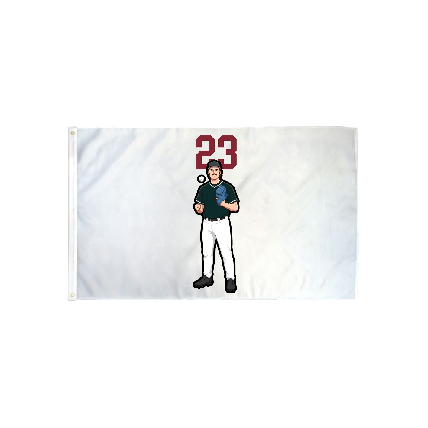 3x5 Flag — Number Top in Classic