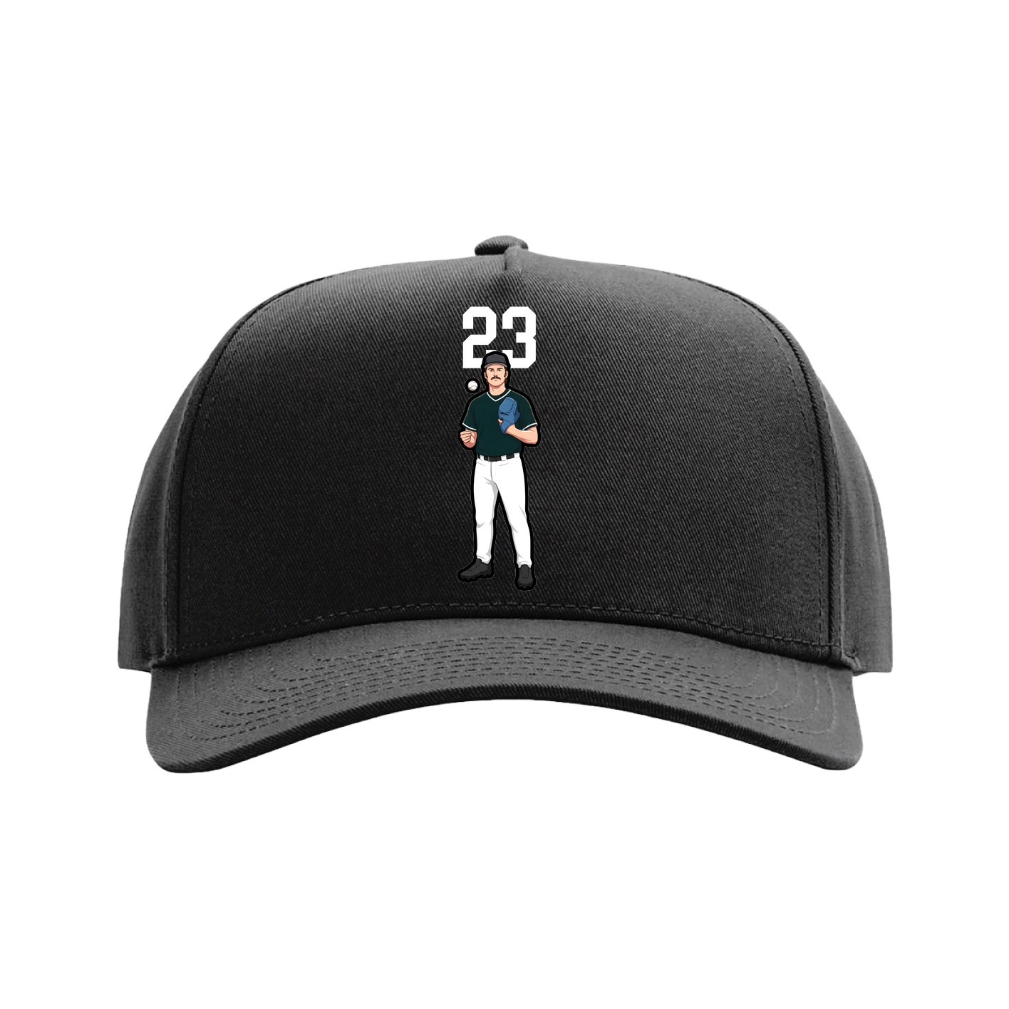 Full Fabric Five-Panel Champ Cap