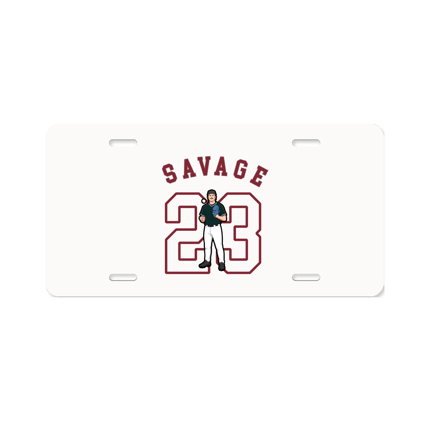 License Plate — Shirsey Arch in Classic
