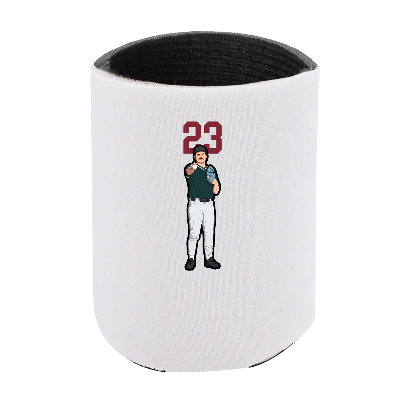 Can Holder — Number Top in White
