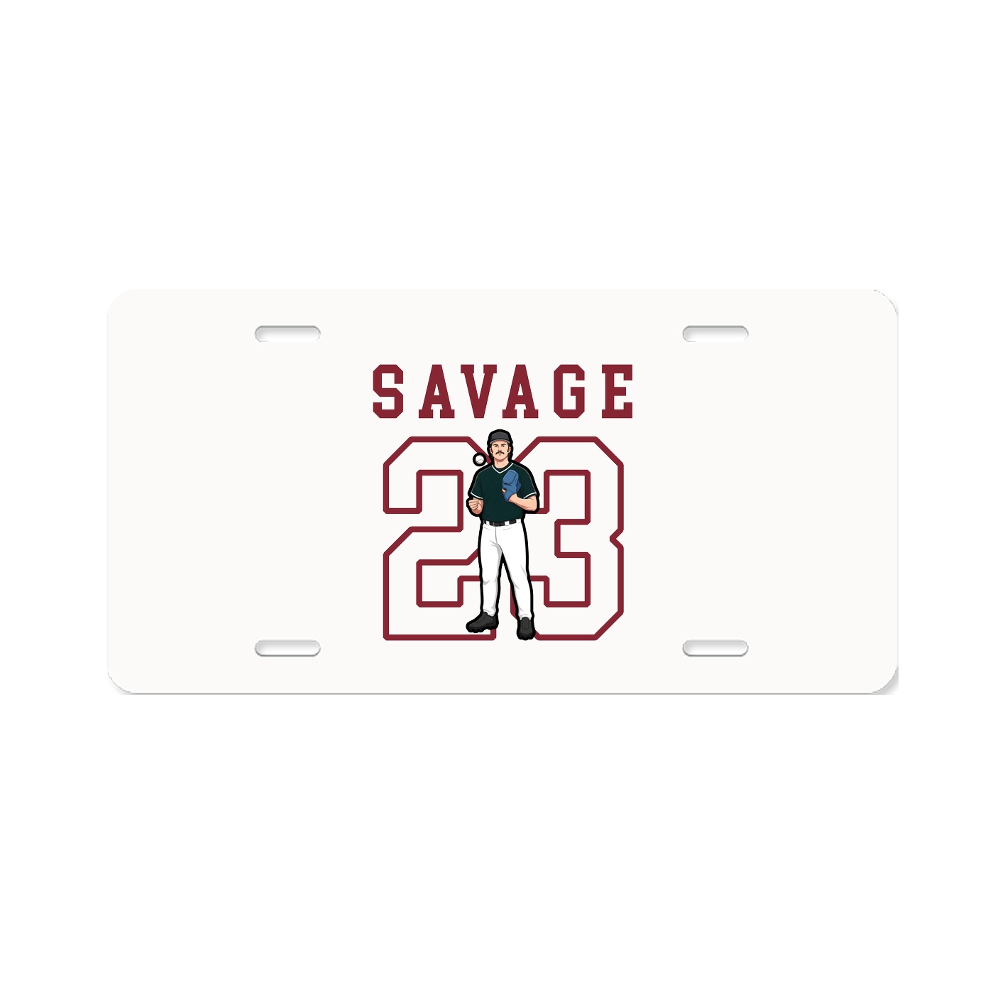 License Plate — Shirsey in Classic