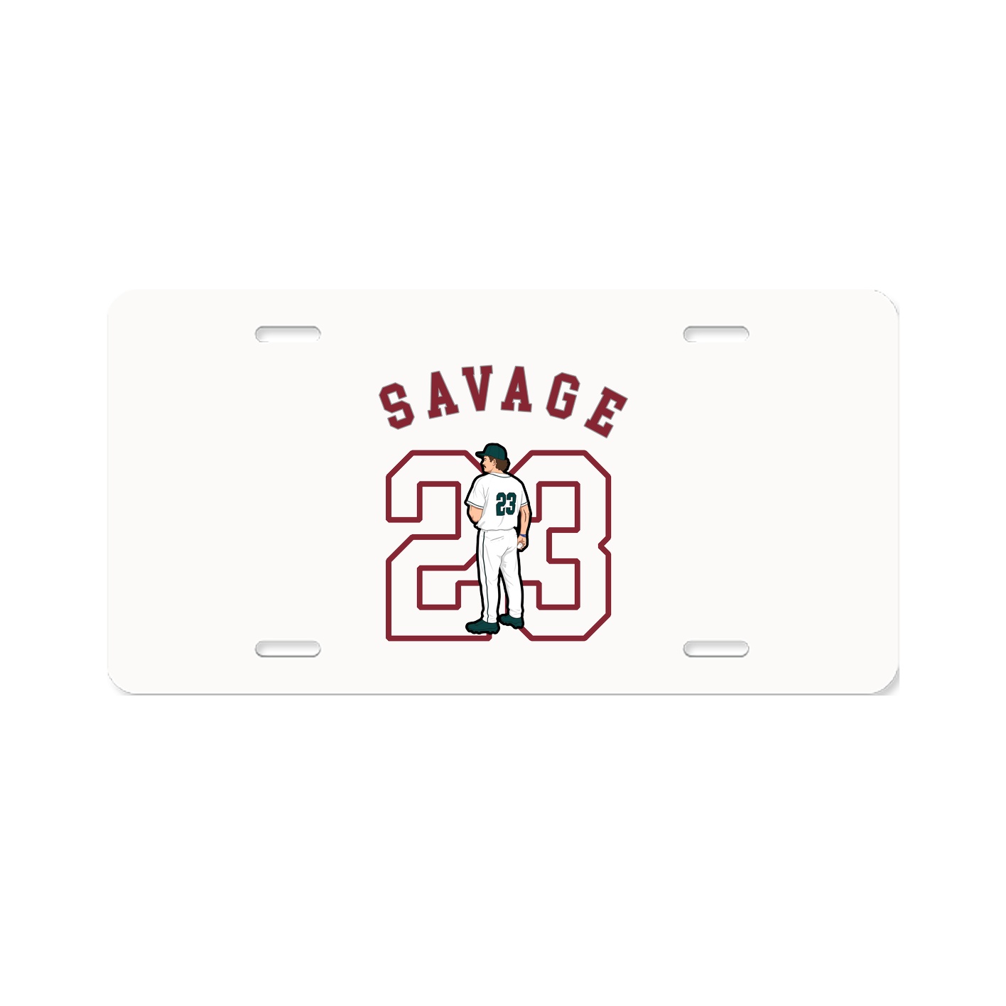 License Plate — Shirsey Arch in Classic