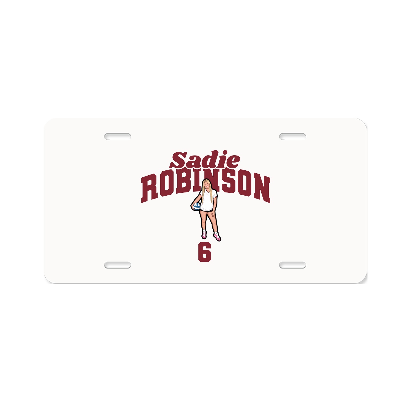 License Plate — Signature Arch in Classic