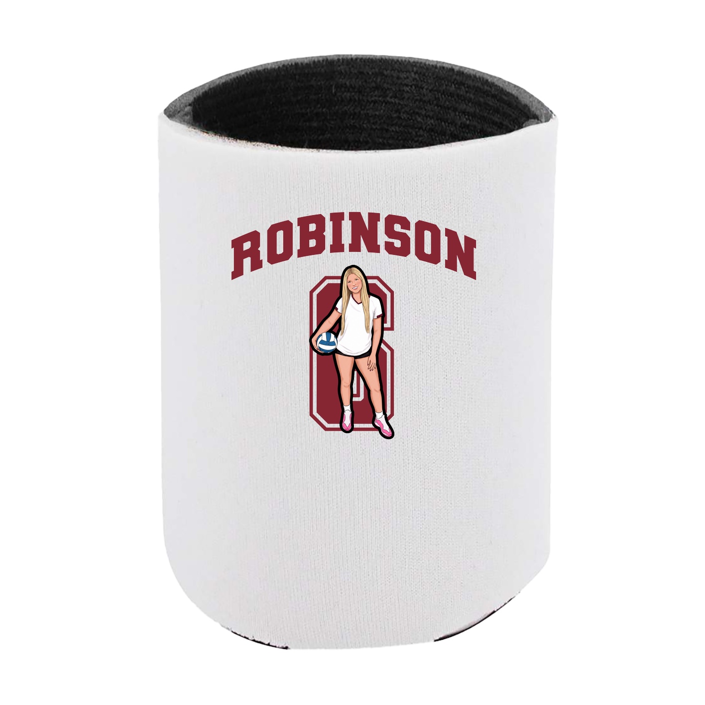 Can Holder — Number in White