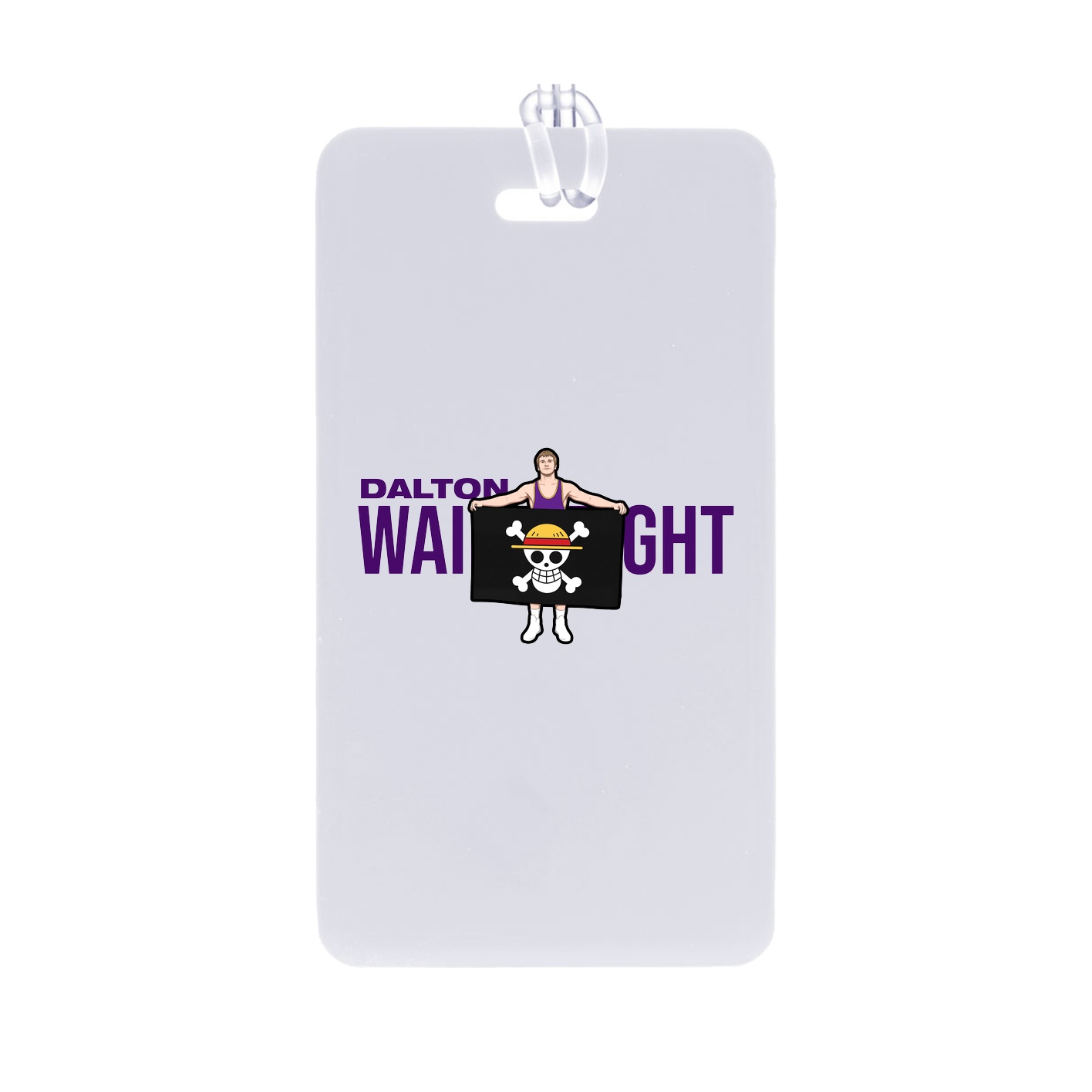 Bag Tag — Player Name in Classic