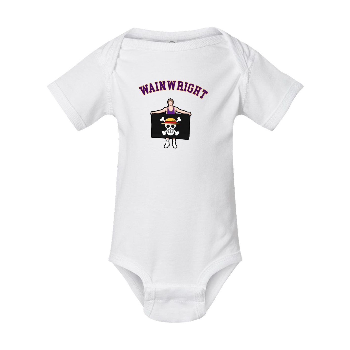 Baby Onesie — Shirsey Arch in White