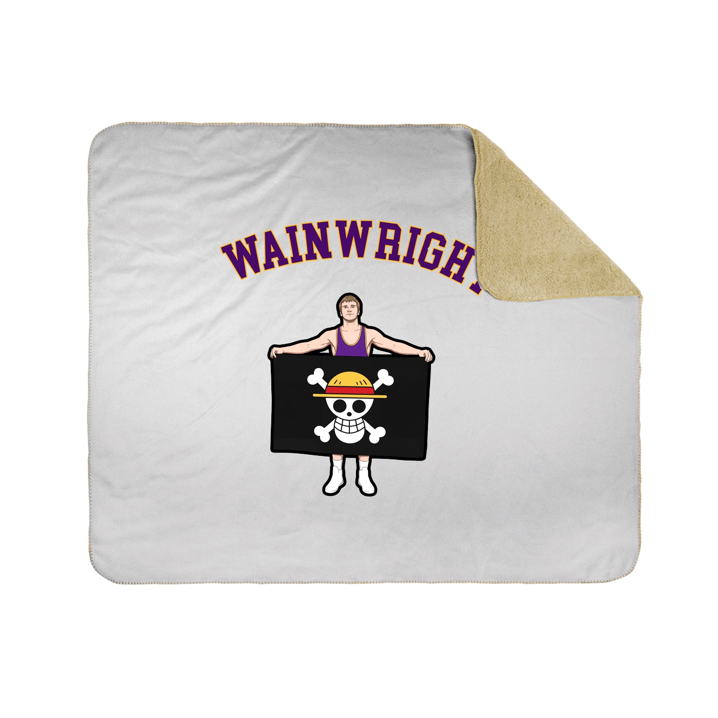 Throw Blanket — Shirsey Arch in White
