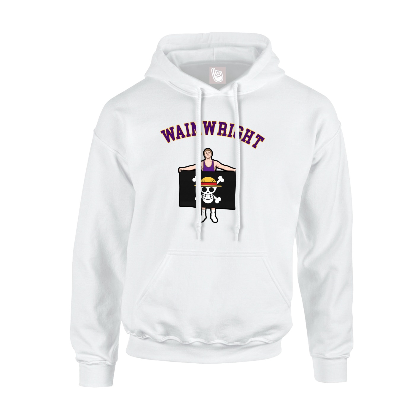 Hoodie — Shirsey Arch in White