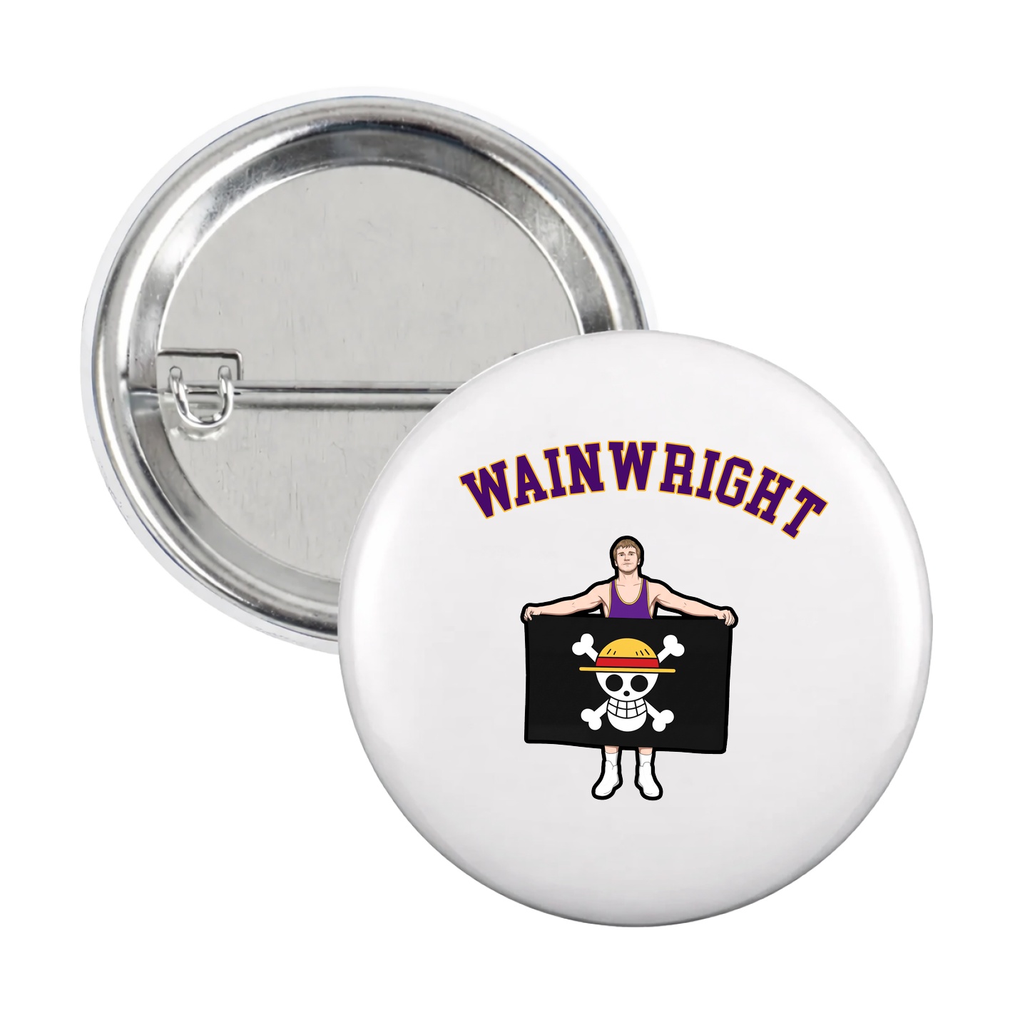 Game Day Button — Shirsey Arch in White