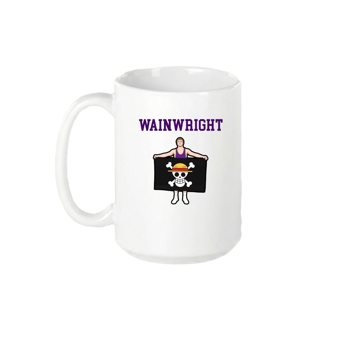 15oz Coffee Mug — Shirsey in White