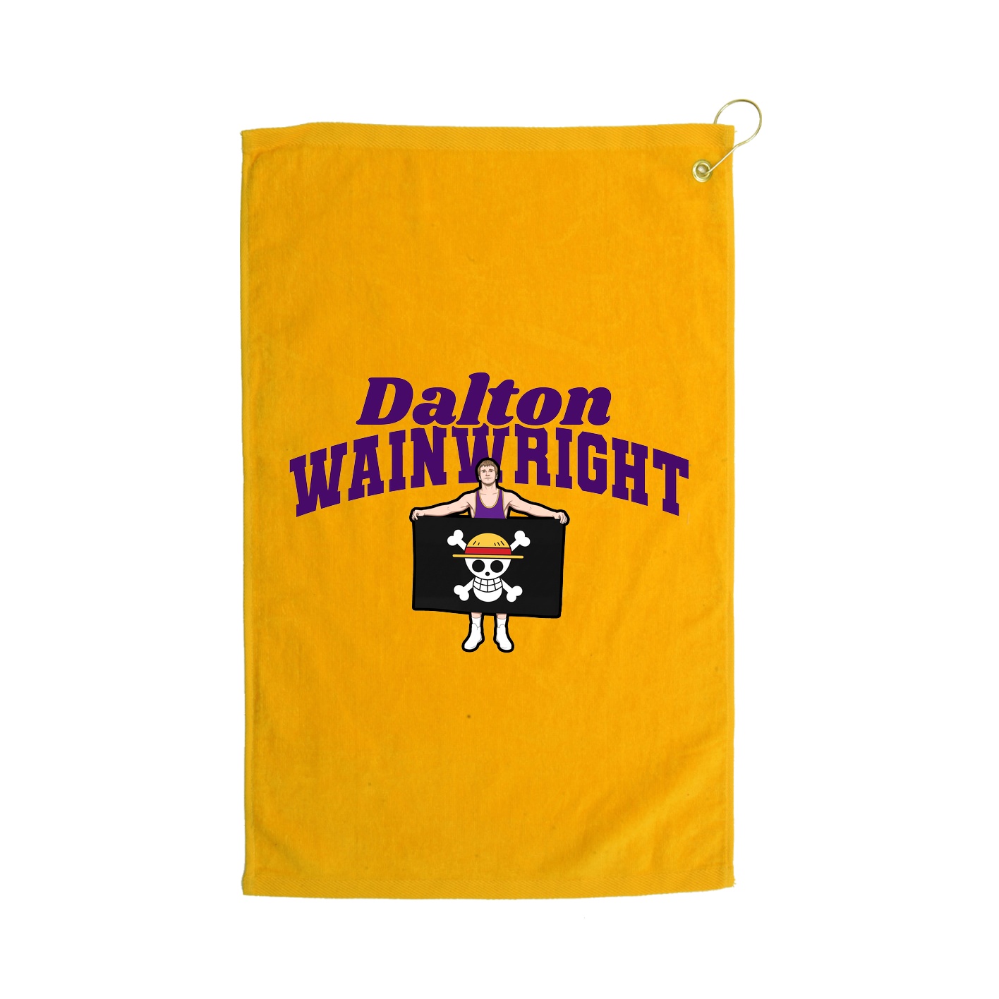 Golf Towel — Signature Arch in Gold