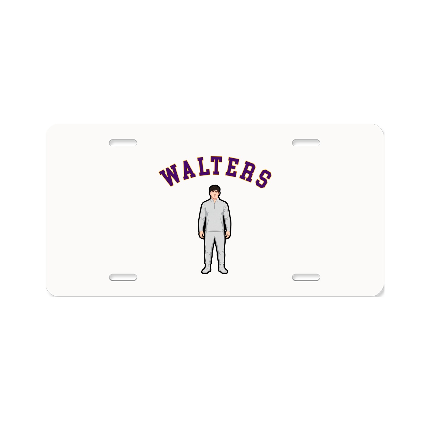 Aluminum License Plate