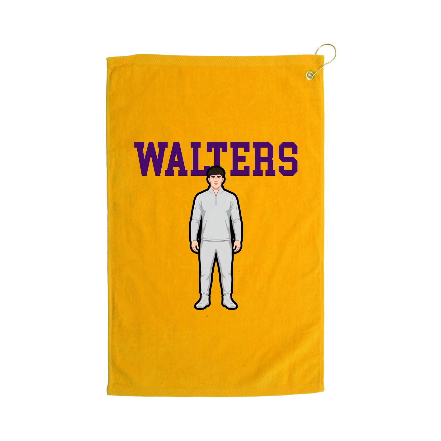 Golf Towel — Shirsey in Gold