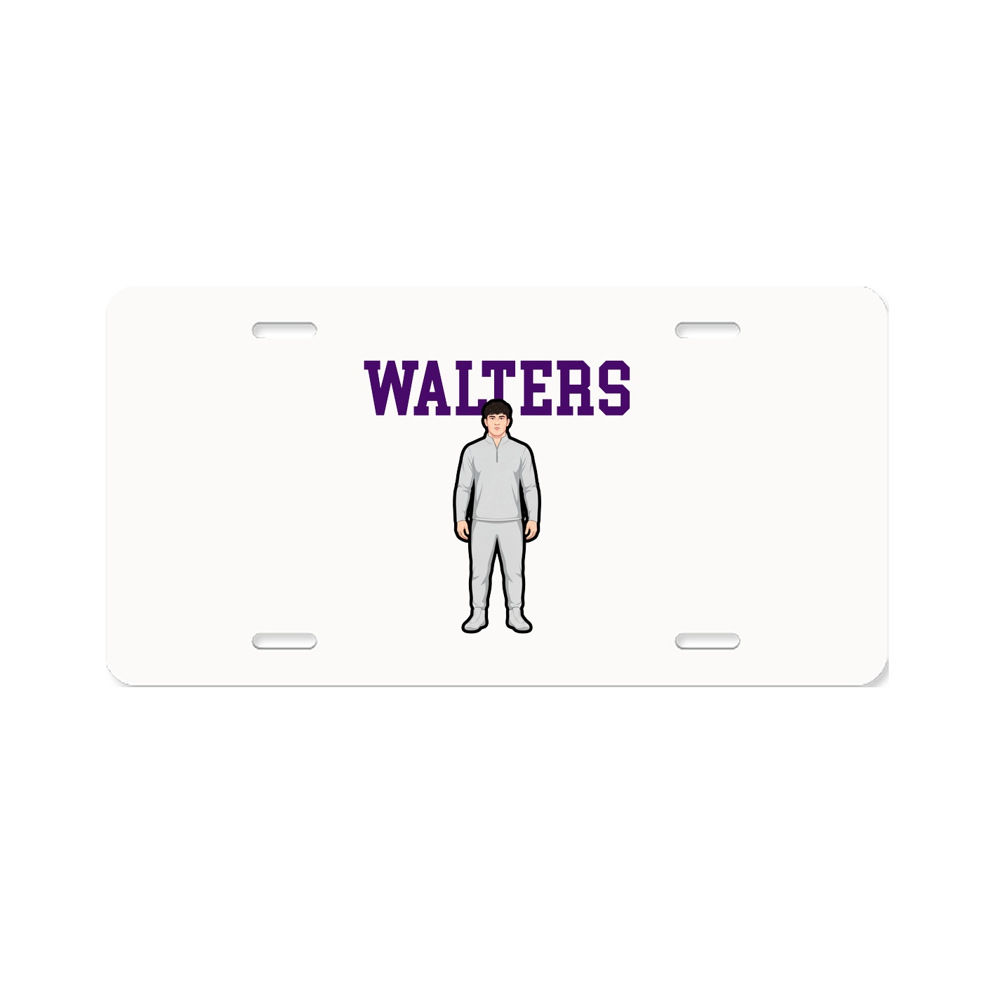 License Plate — Shirsey in Classic