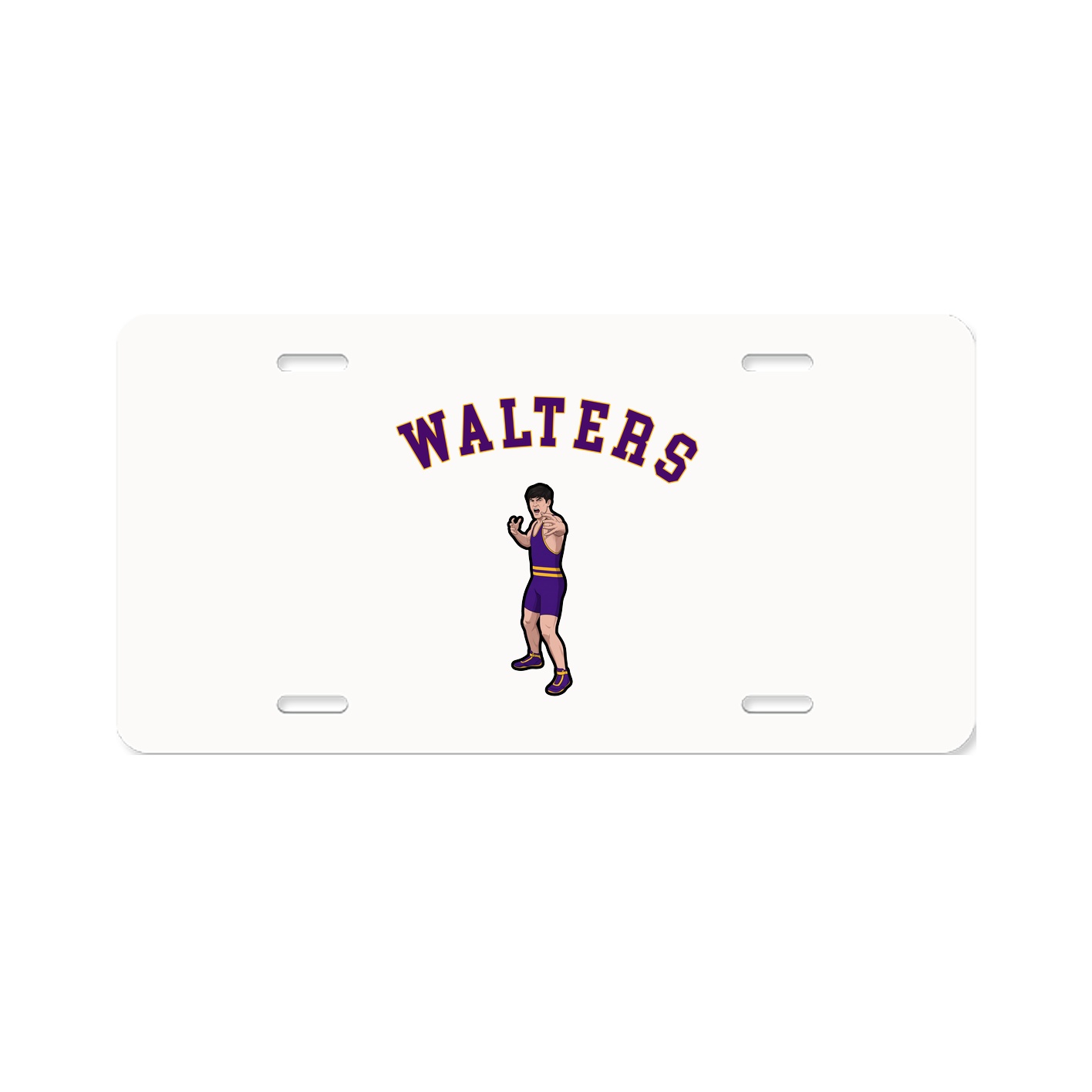 License Plate — Shirsey Arch in Classic