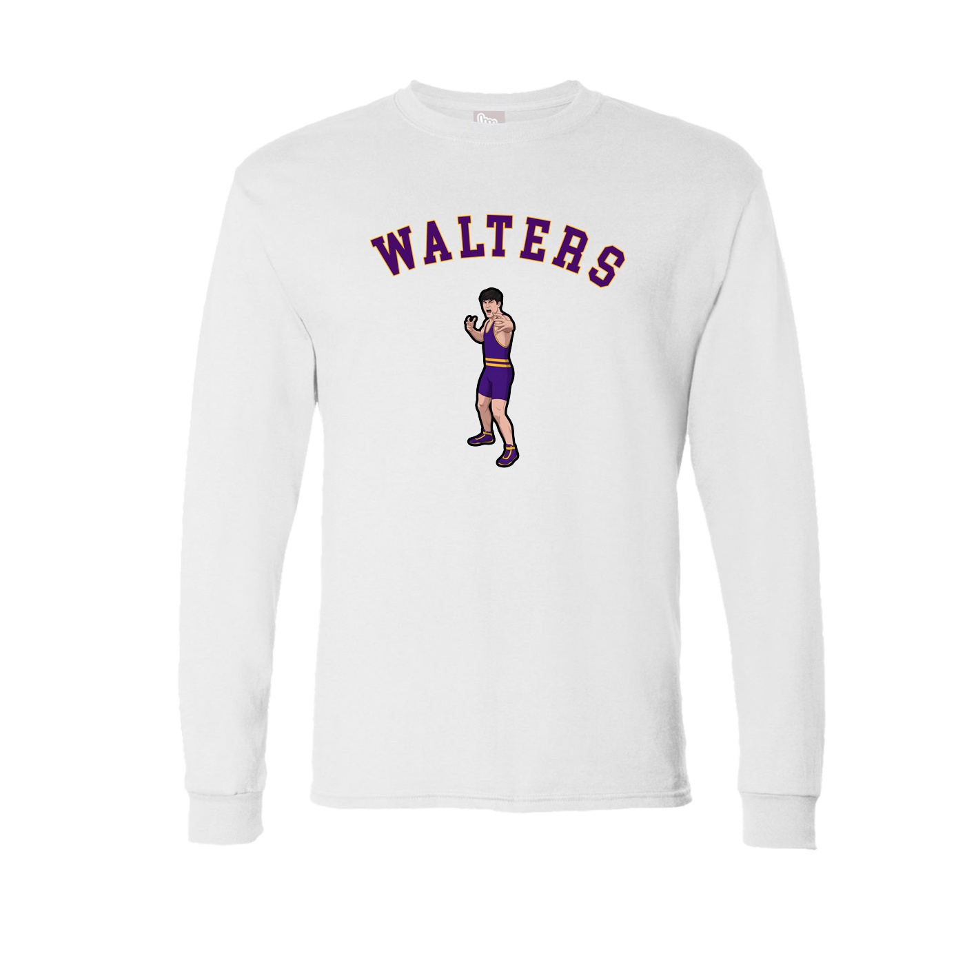 Long Sleeve Tee — Shirsey Arch in White