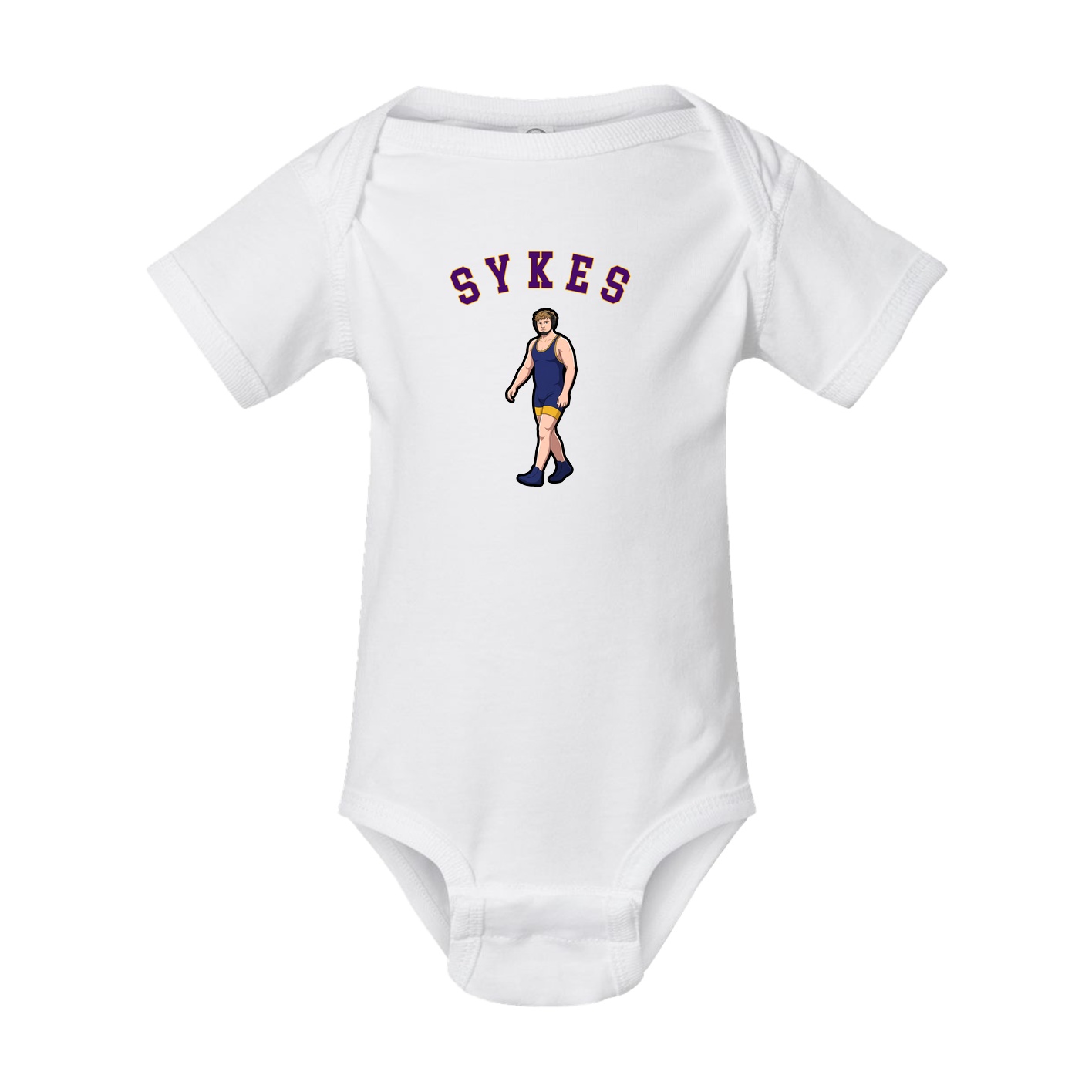 Baby Onesie — Shirsey Arch in White