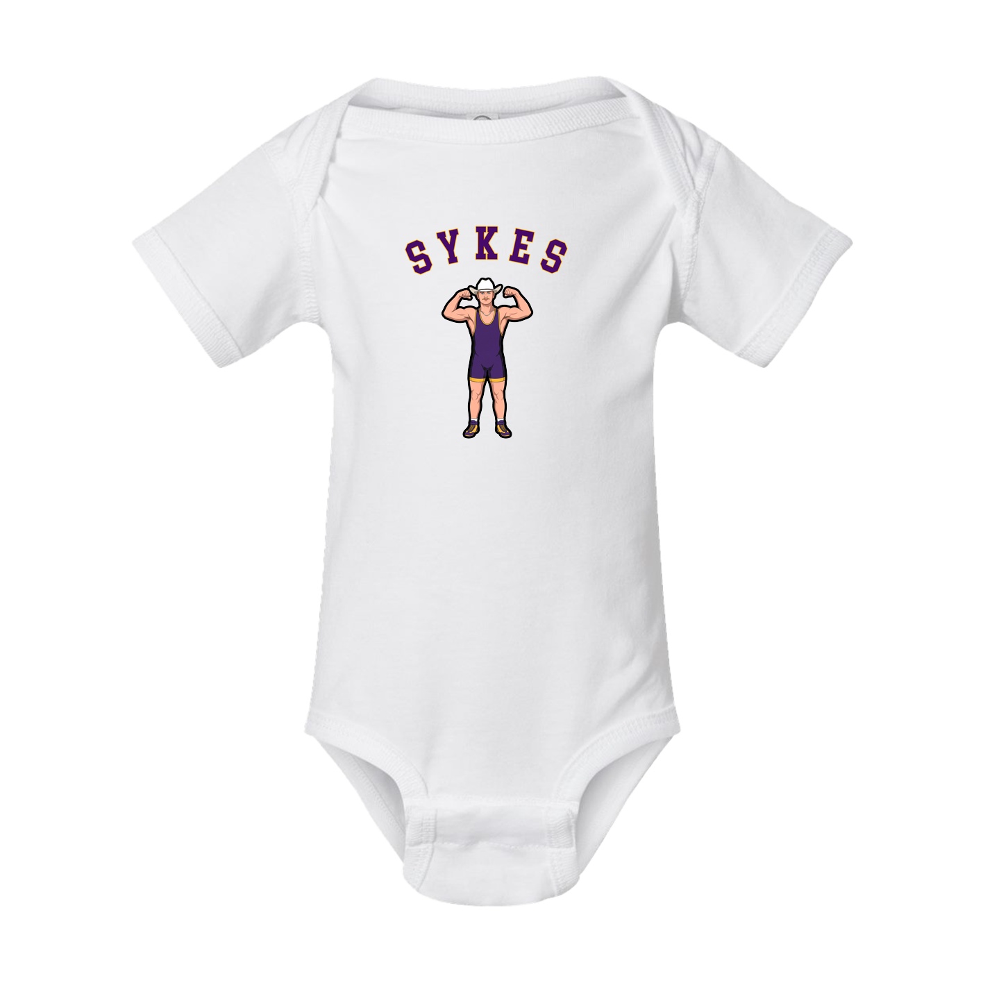 Baby Onesie — Shirsey Arch in White