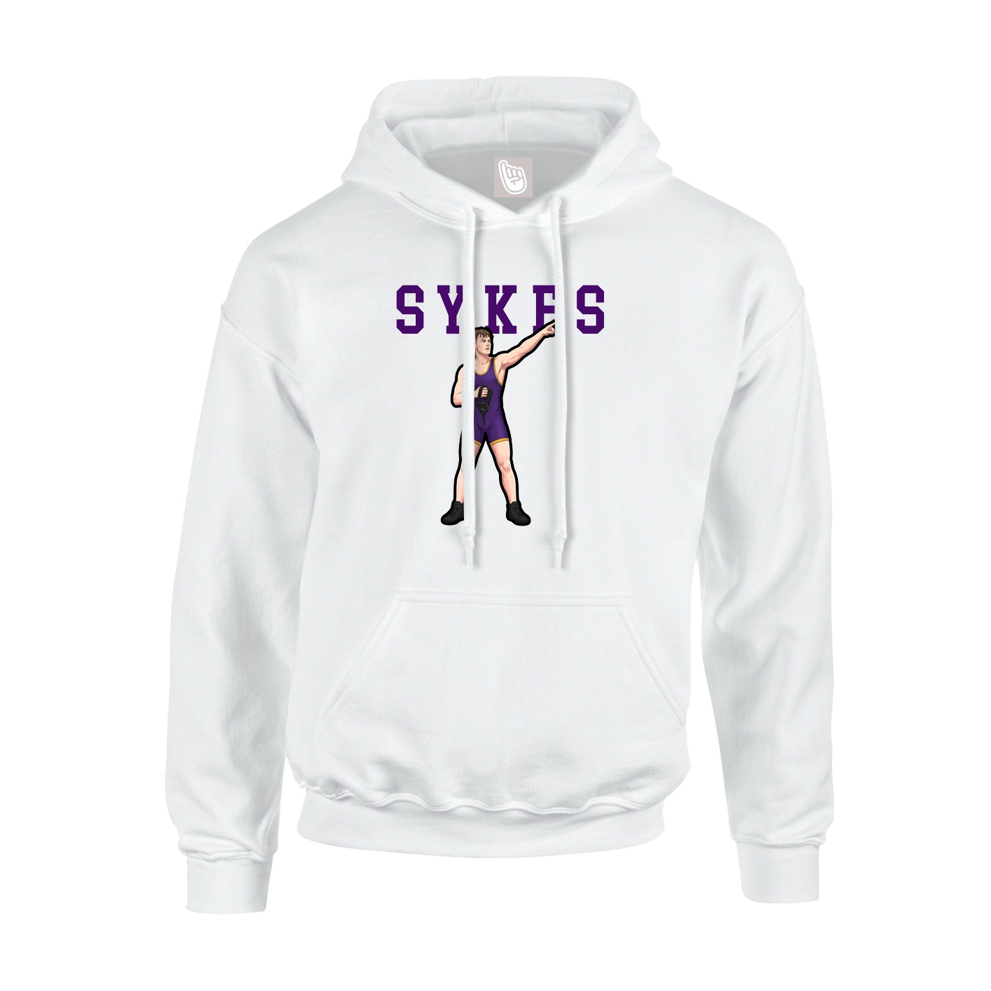 Hoodie — Shirsey in White