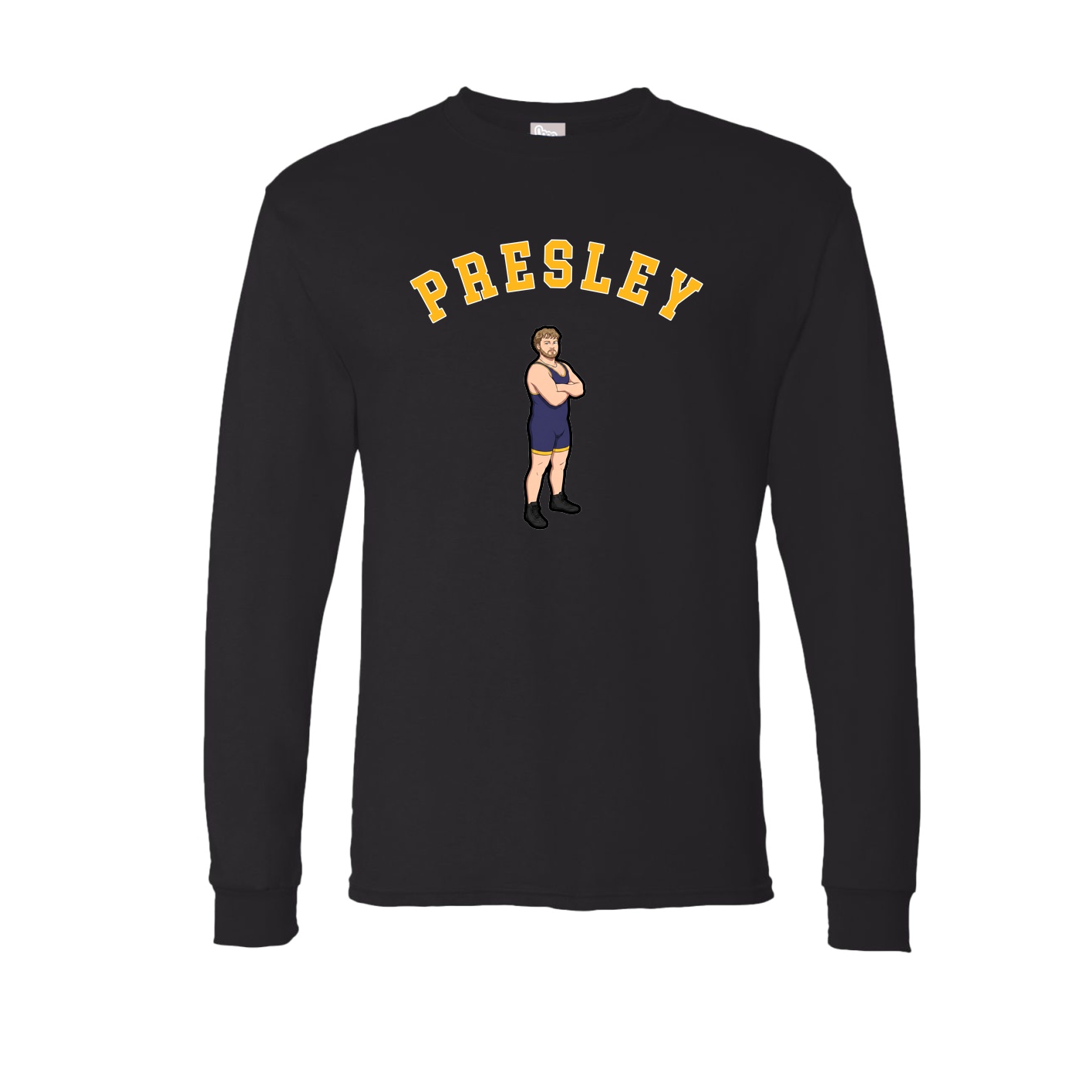 Long Sleeve Tee — Shirsey Arch in Black