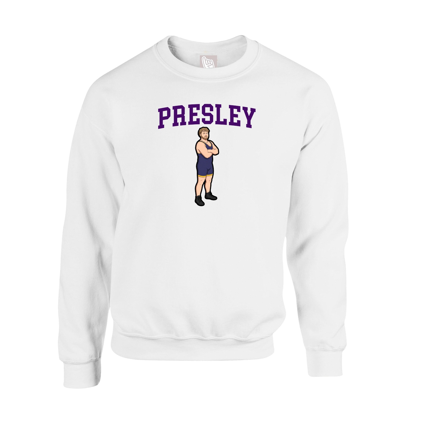 Fleece Crew — Shirsey in White
